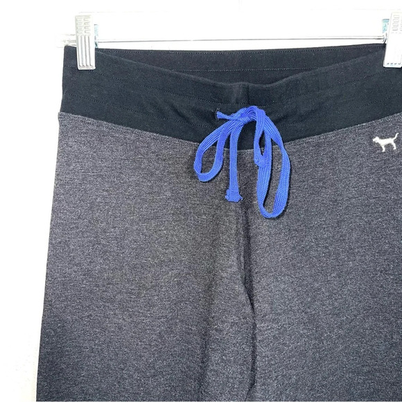 PINK Victoria’s Secret Dark Gray Drawstring Essential Legigngs Small Women’s - Picture 2 of 12